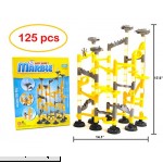 Marble Run Children`s Toy Building Block Track Ball 125 Piece Education Toy Fun Set for Kids  B07GYVC2GD